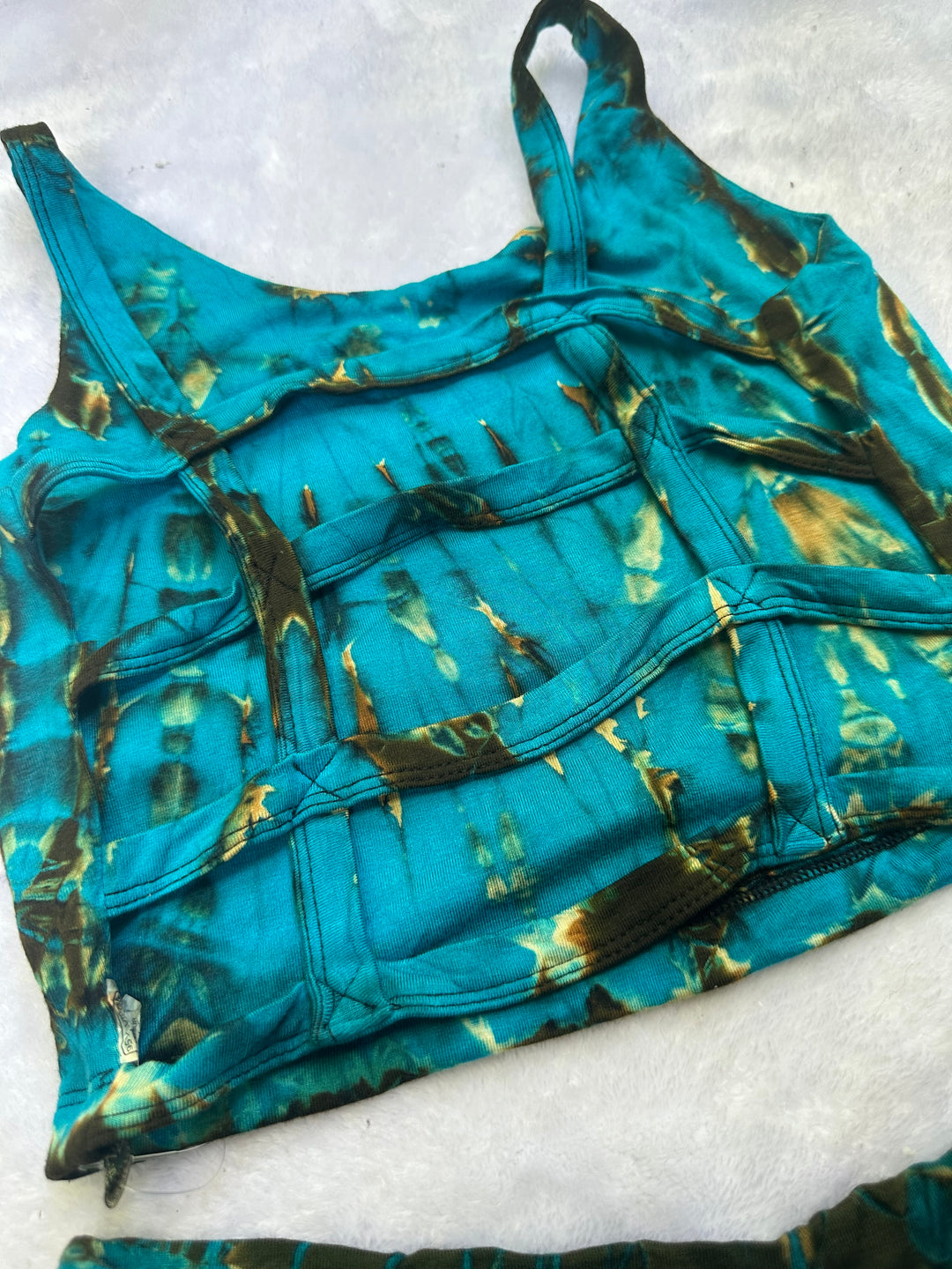 Monotone Tie Dye Shorts w/ Mix-N-Match Crops