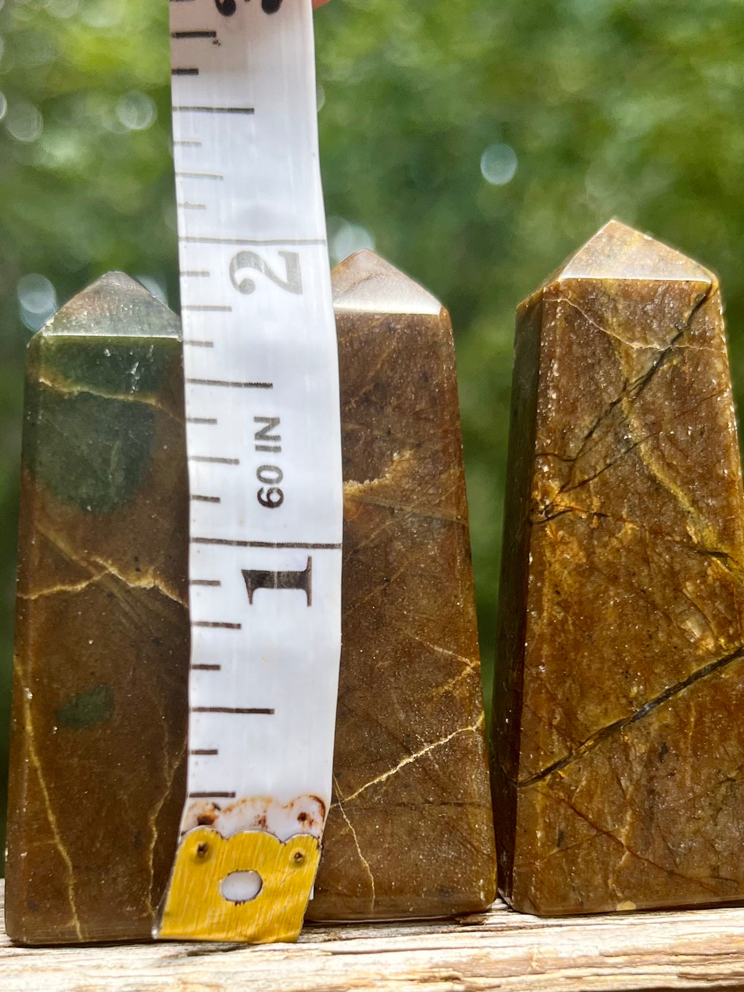 Small Vessonite Crystal Towers