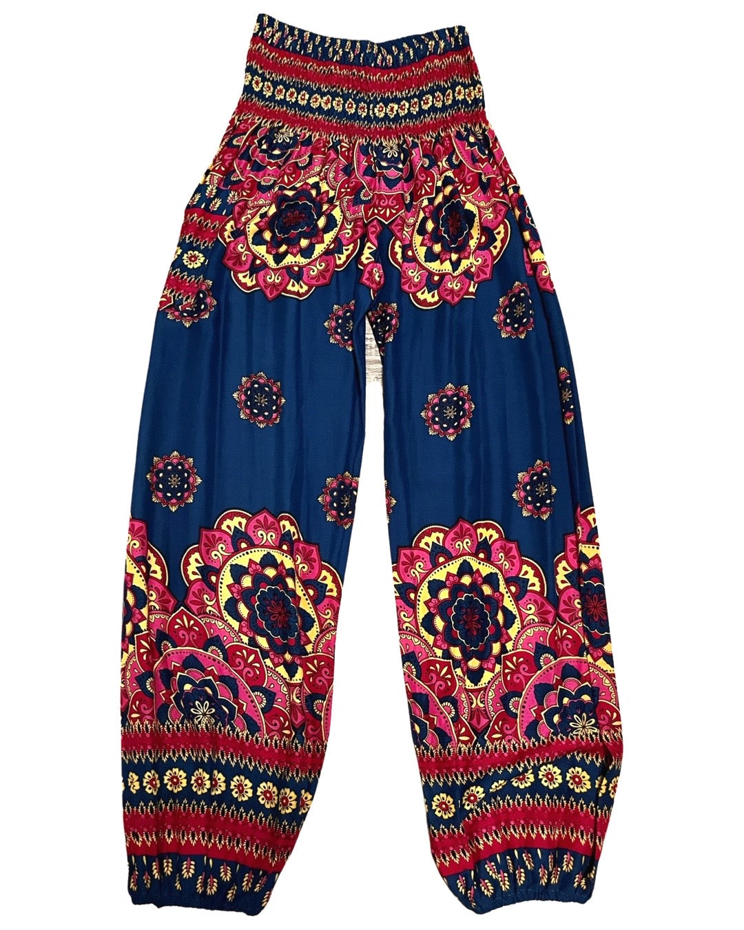 Harem Pants w/ Lotus Mandala Print