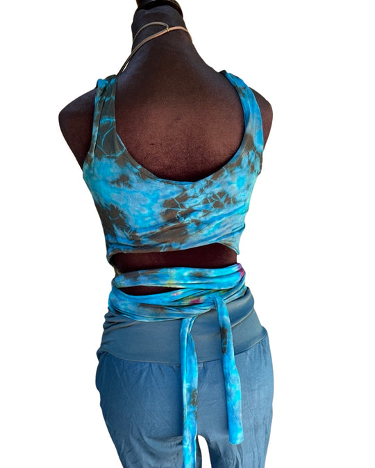 Tie Dye Wrap Tank