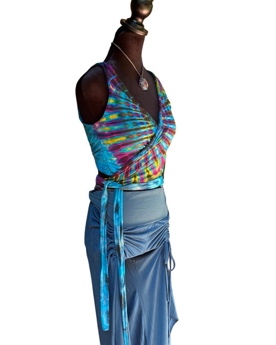 Tie Dye Wrap Tank