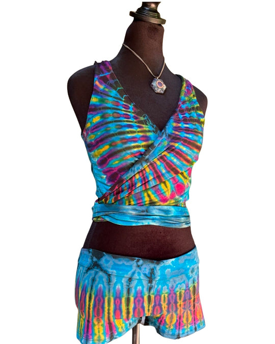 Tie Dye Wrap Tank
