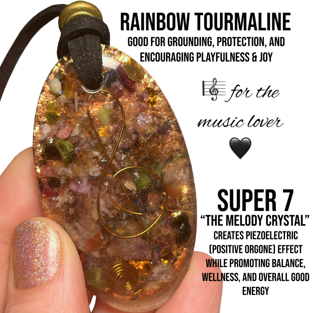 “Joyful Melody” Orgone Energy Pendant