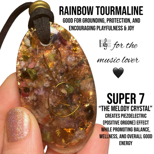 “Joyful Melody” Orgone Energy Pendant