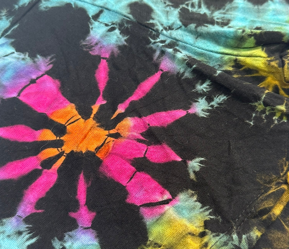 Black Rainbow Tie Dye Collection