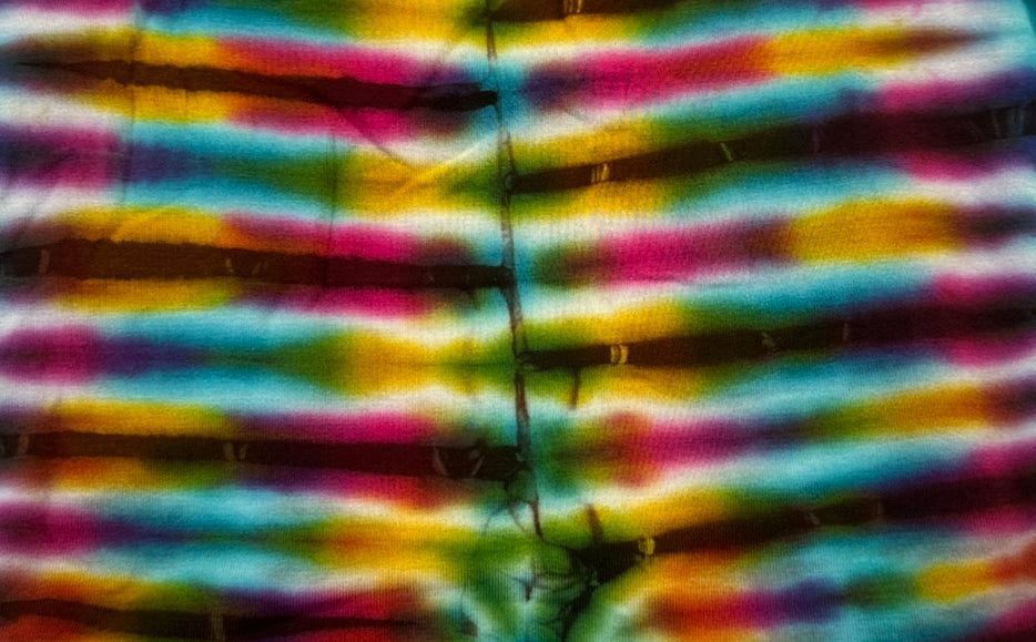 White Rainbow Tie Dye Collection