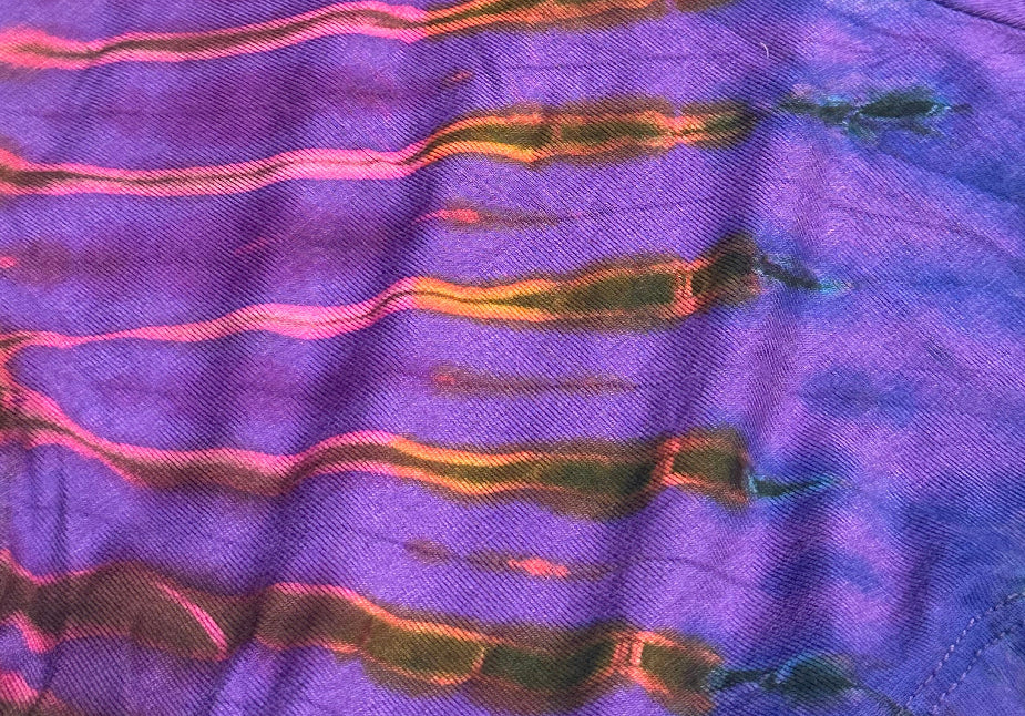 Bright Purple Tie Dye Collection