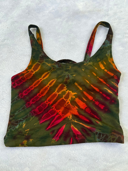 Strappy Back Tie Dye Crop (Mix & Match Colors)