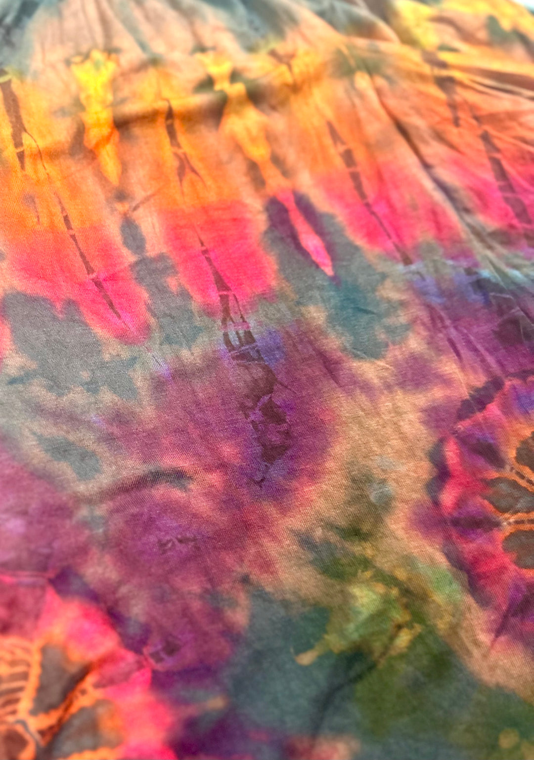 Tie Dye Skirt w/ Big Slouchy Pockets (Mix & Match Colors)