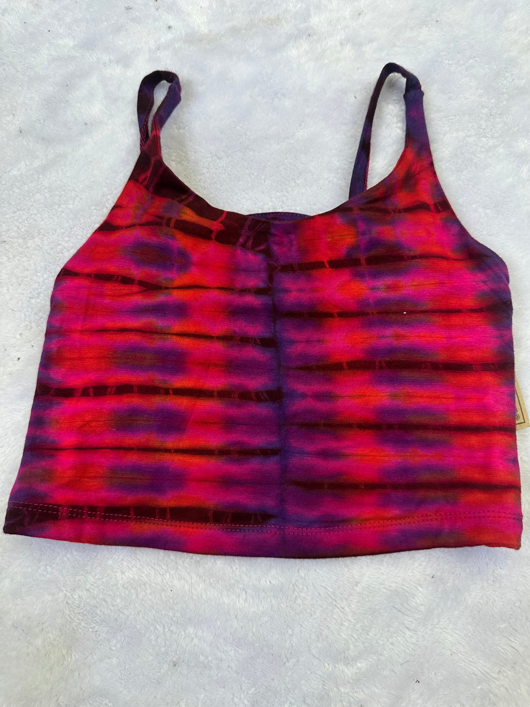 Strappy Back Tie Dye Crop (Mix & Match Colors)