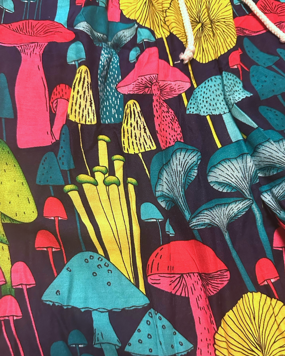 Colorful Mushroom Joggers