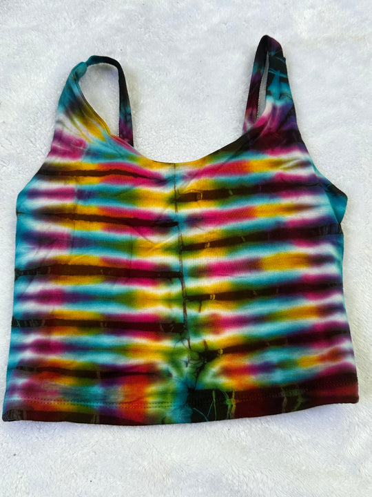 Strappy Back Tie Dye Crop (Mix & Match Colors)