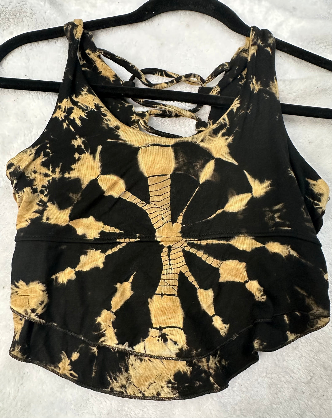 Tie Dye Lace-Back Crop/Tank(Mix & Match Colors)