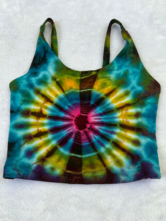 Strappy Back Tie Dye Crop (Mix & Match Colors)