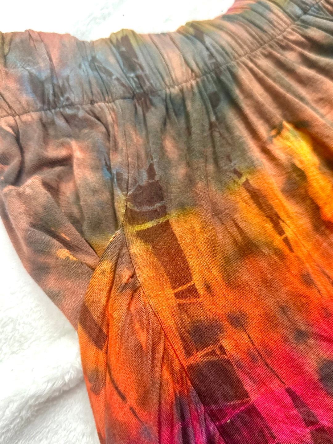 Tie Dye Skirt w/ Big Slouchy Pockets (Mix & Match Colors)