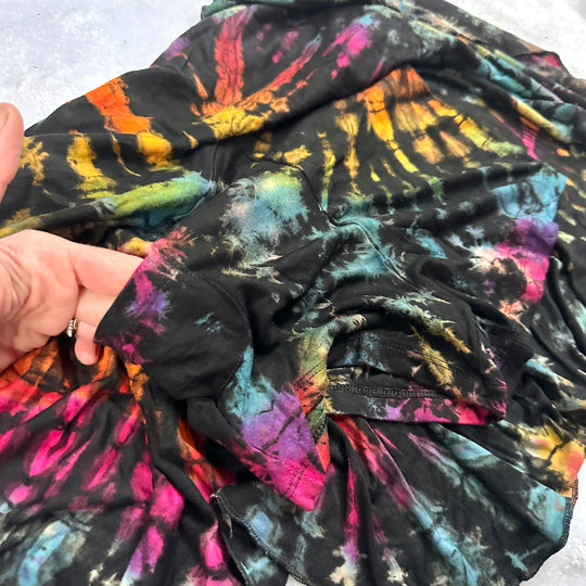 Tie Dye Mini Skirt w/ Hidden Shorts (Mix & Match Colors)