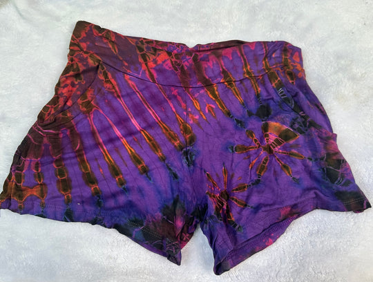 Tie-Dye Shorts with Pockets (Mix-n-Match Colors)