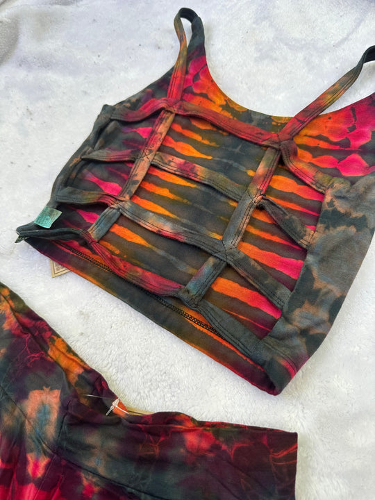 Strappy Back Tie Dye Crop (Mix & Match Colors)