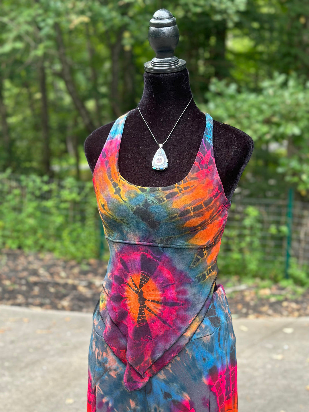 Tie Dye Lace-Back Crop/Tank(Mix & Match Colors)