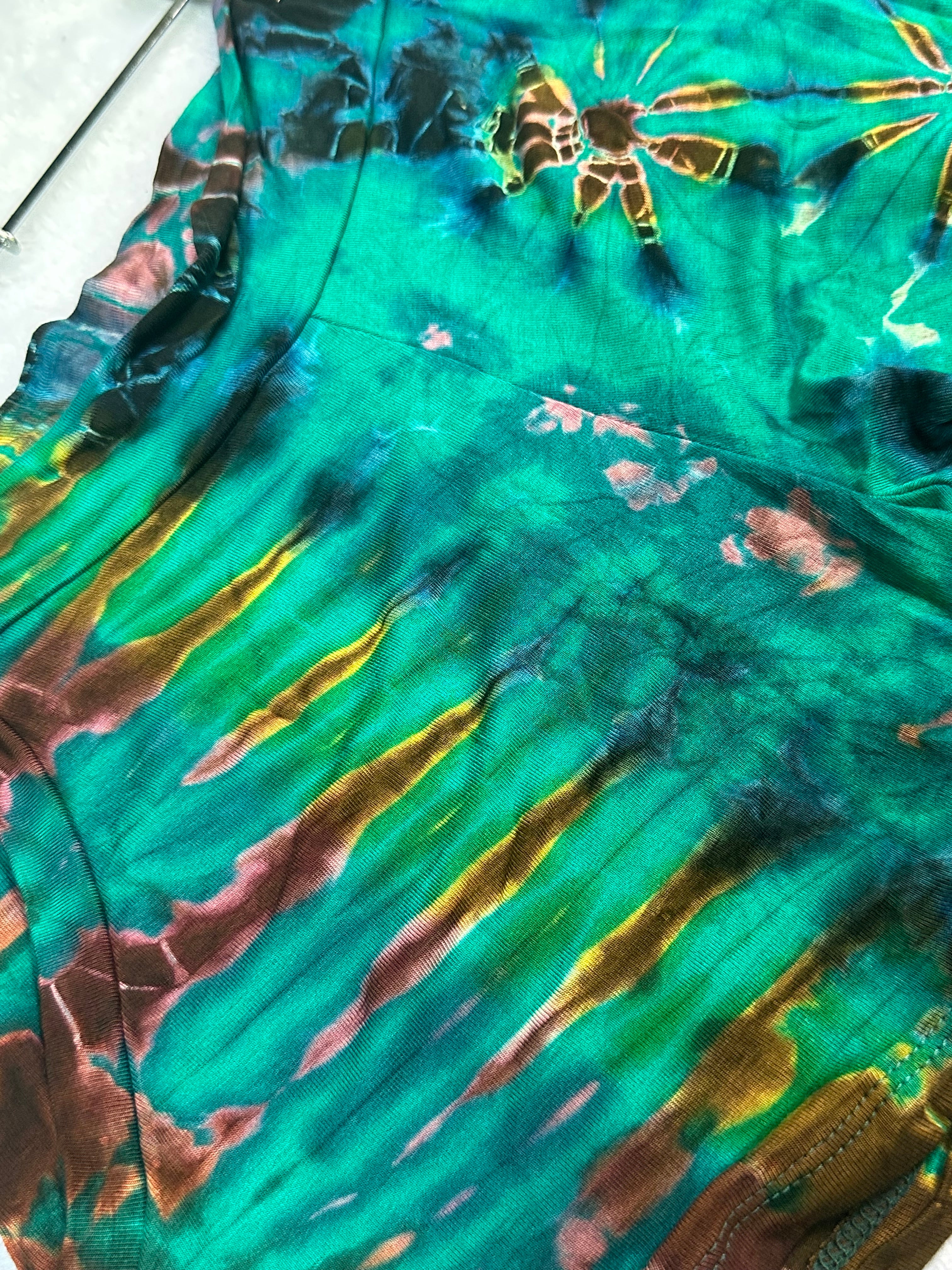 Tie-Dye Shorts with Pockets (Mix-n-Match Colors) – Green
