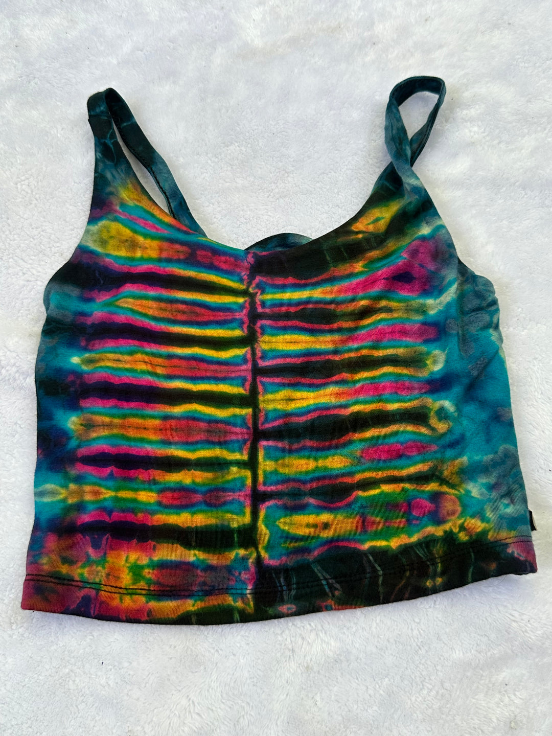 Strappy Back Tie Dye Crop (Mix & Match Colors)