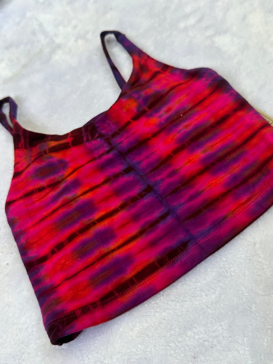 Strappy Back Tie Dye Crop (Mix & Match Colors)