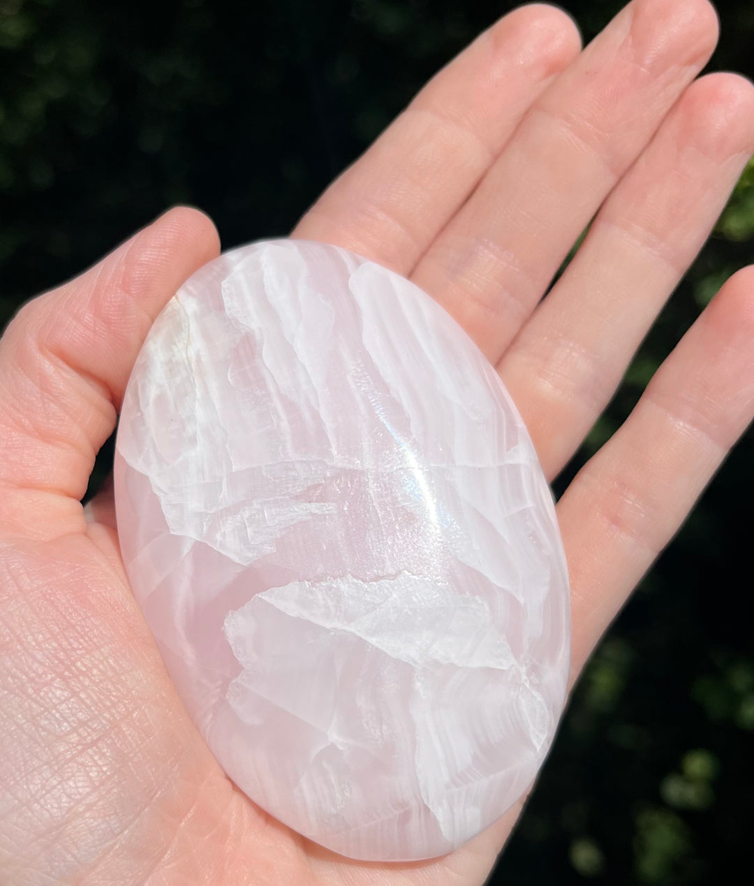 Pink Mangano Calcite Crystals