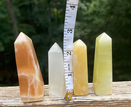 Small Calcite Crystal Towers