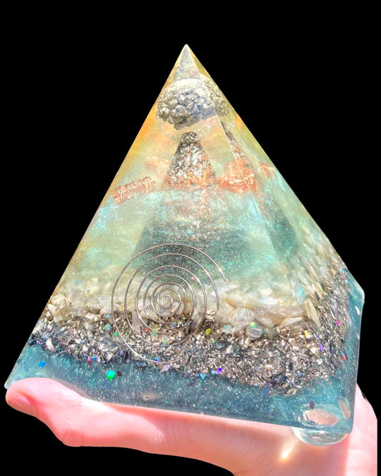 Giant 6” Orgonite Pyramid
