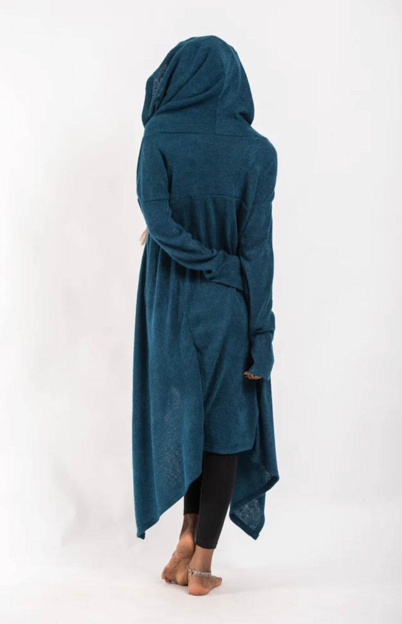 Long Pullover Hooded Cloak
