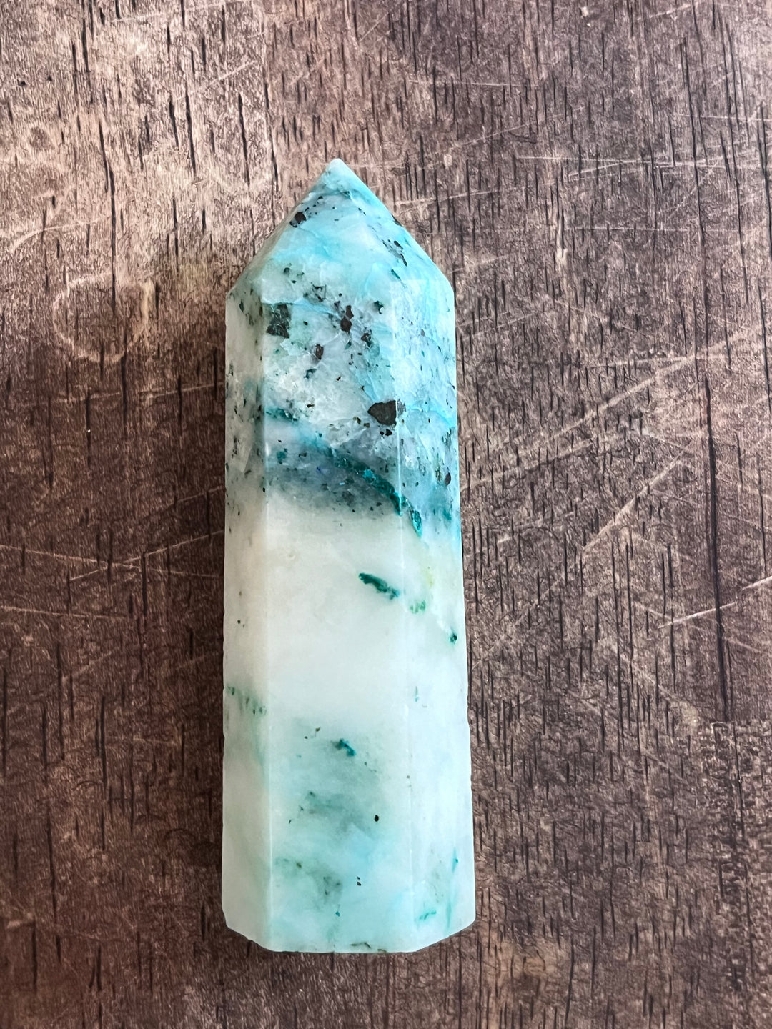 Chrysocolla Crystal Towers