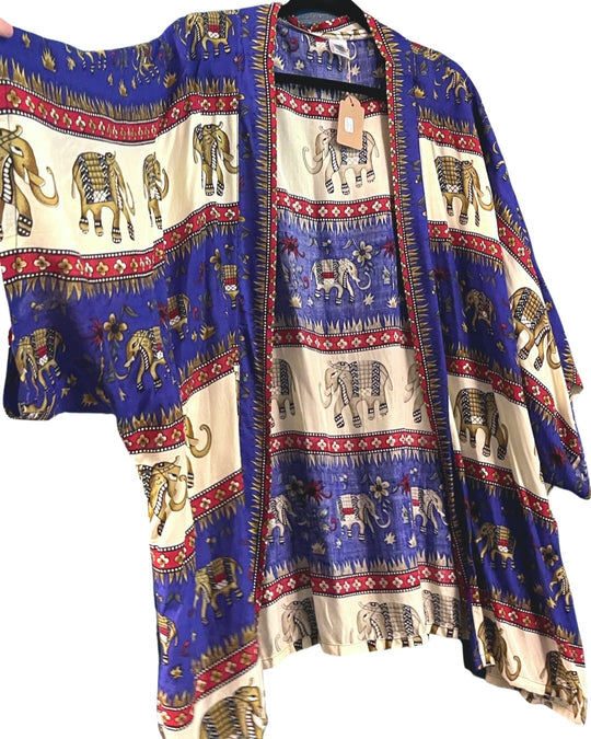 Rayon Unisex Kimono