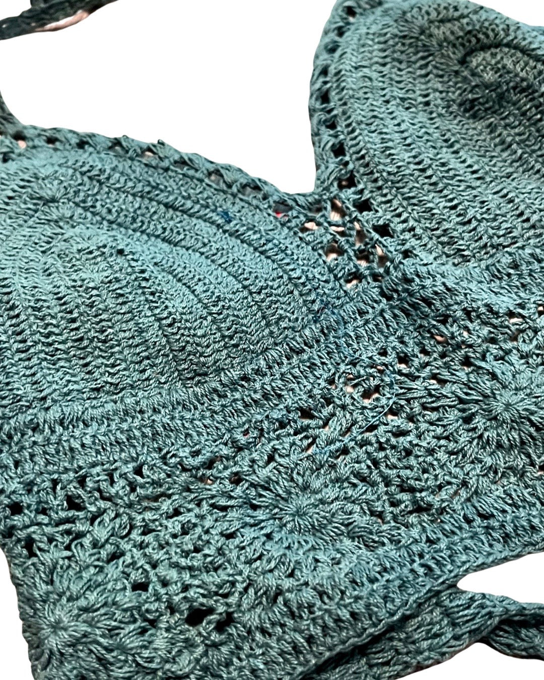 Cotton Crochet Bralette