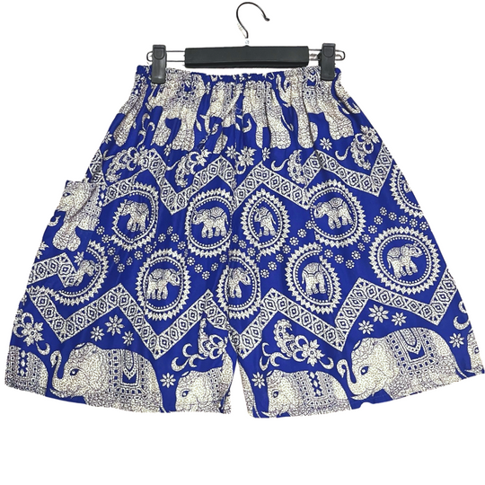 Unisex Shorts w/ Thai Elephant Print