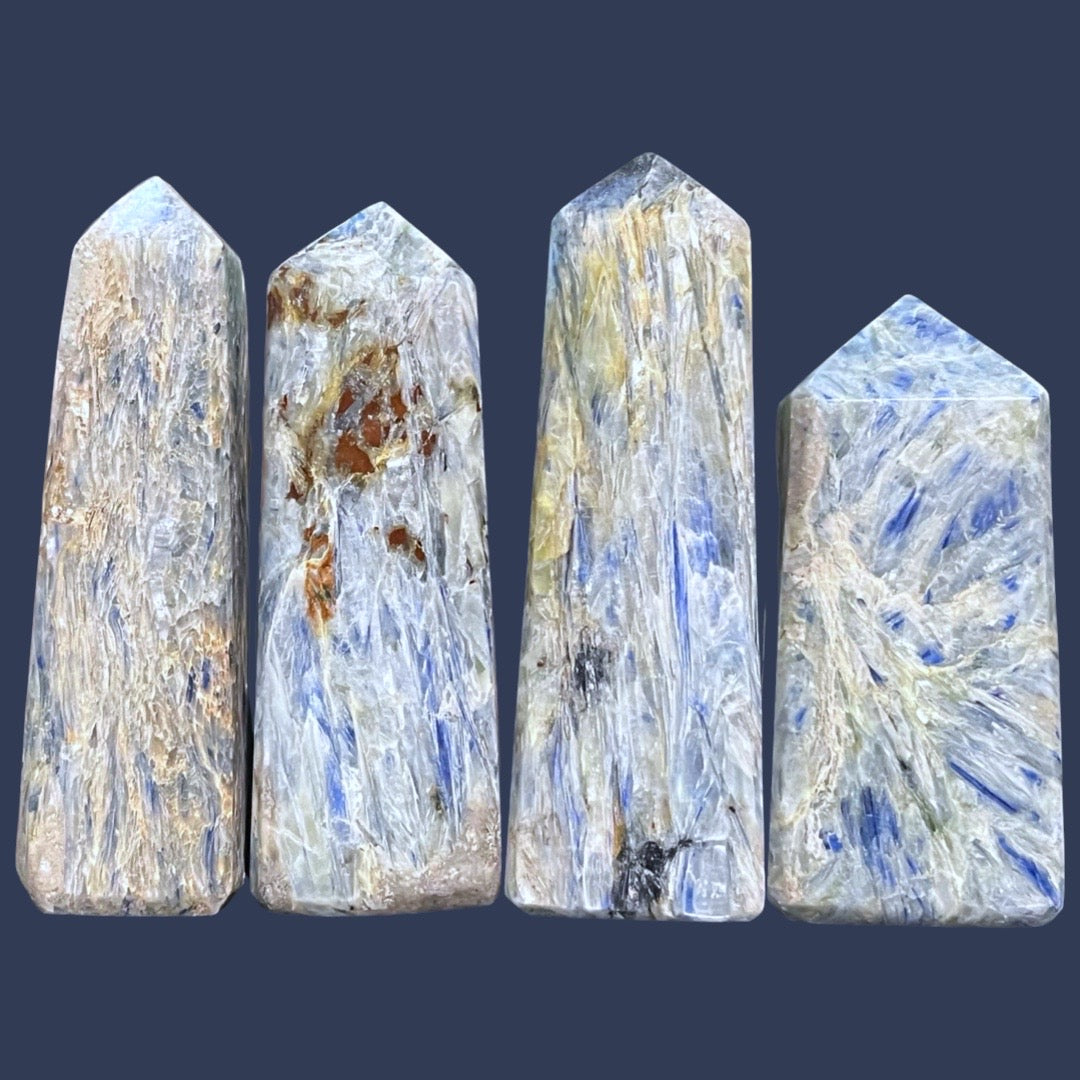 Blue Kyanite Crystal Towers