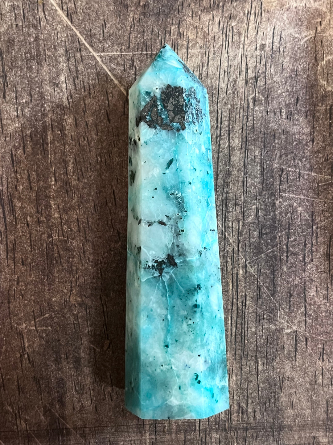 Chrysocolla Crystal Towers