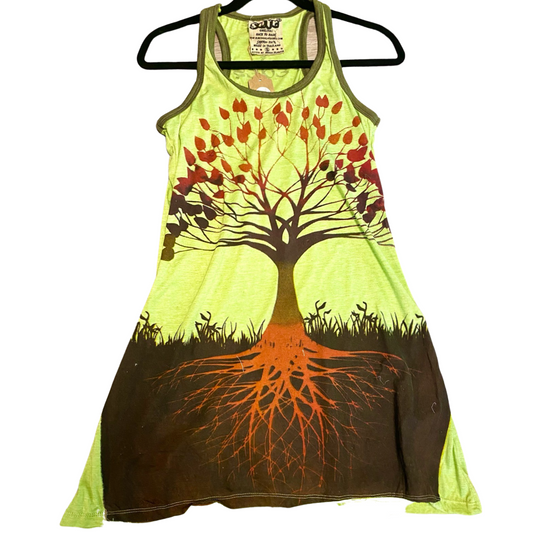 Tree of Life Tank Dress
