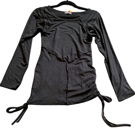 Black Colored Long Sleeved Top