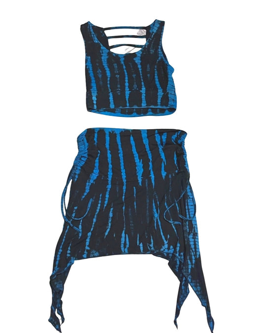 Monotone Tie Dye Crop & Pixie Skirt (sold separately)