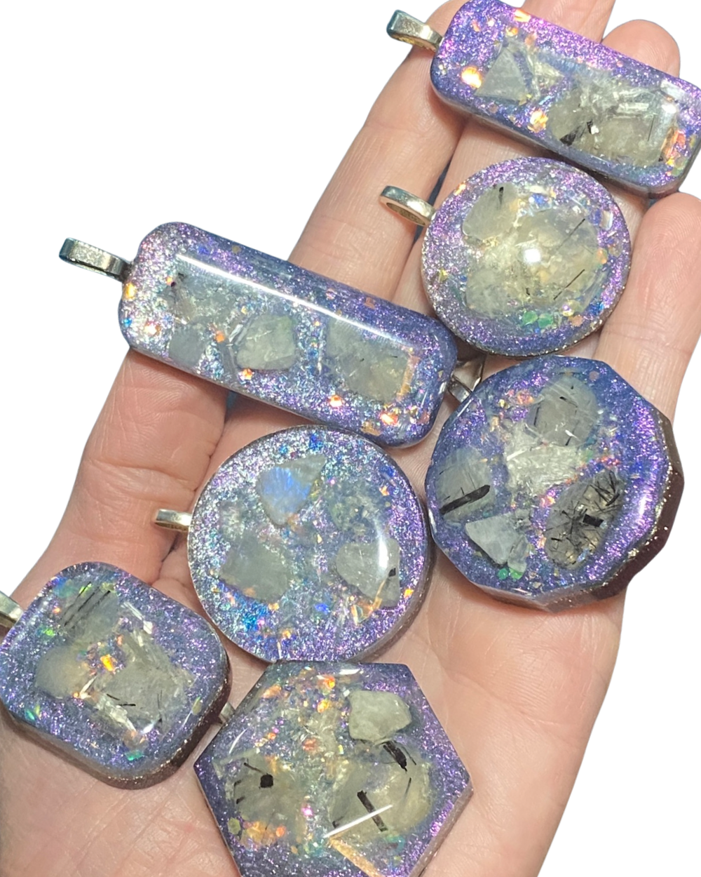 6th Chakra Activating Color Shift Orgone Energy Pendants