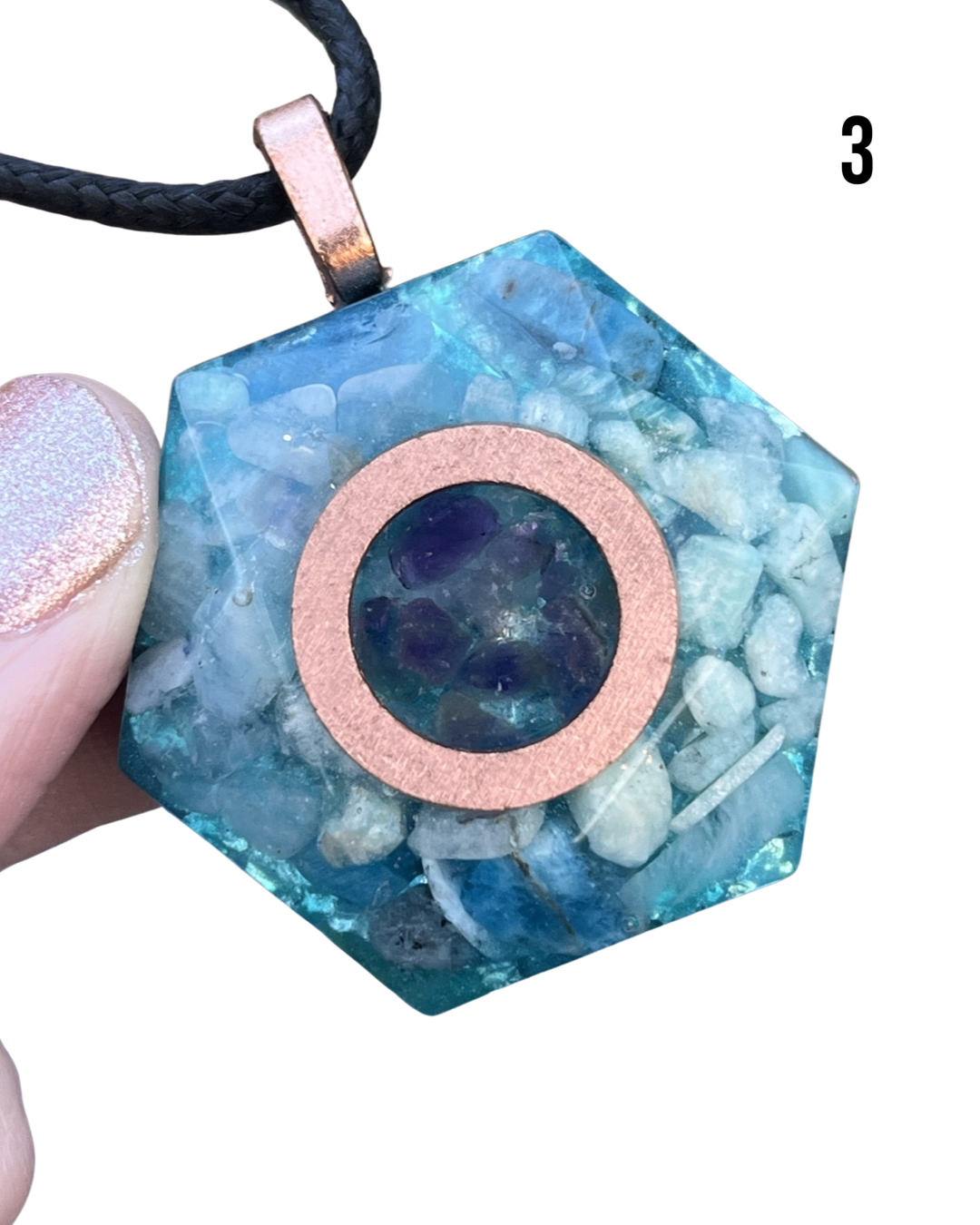 “Mermaid Dreams” Orgone Energy Pendants