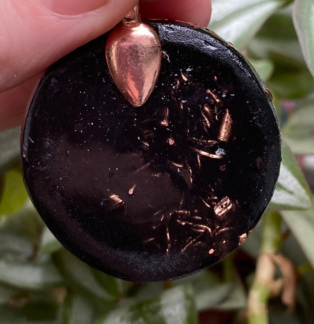 "Rooted in Passion" Orgonite Pendant