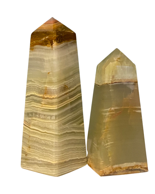 Large Banded Onyx Towers